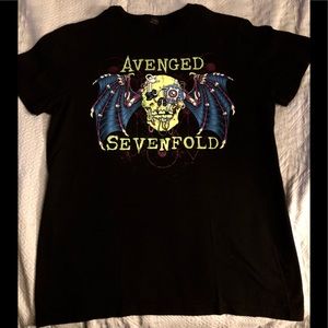 Avenged Sevenfold AX7 Tshirt Men’s Sz M NEW